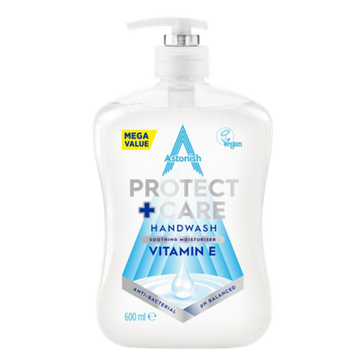 Astonish Protect + Care Vitamin E Anti-Bacterial Hand Wash – 600 ml