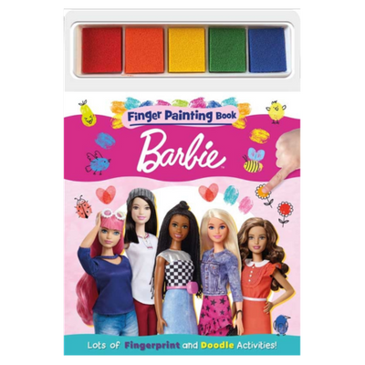Barbie Finger Painting Book