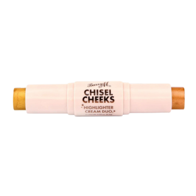 Barry M Chisel Cheeks Highlighter Cream Duo - Gold/Bronze