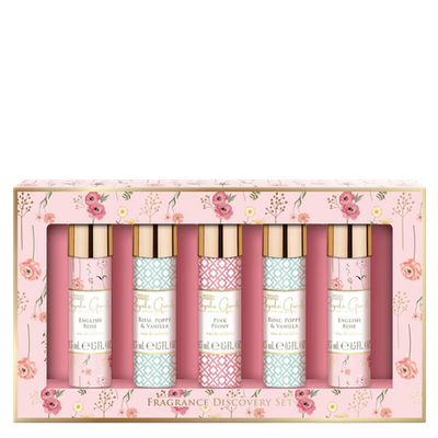 Baylis & Harding Royale Garden Rose, Poppy & Vanilla Fragrance Discovery Set - 5 X 15 ml