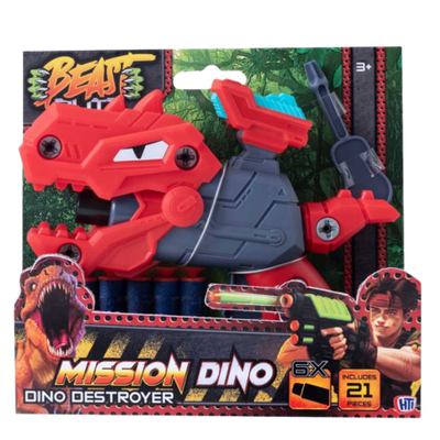 Beast Blitz Dino Destroyer Dart Gun Assorted