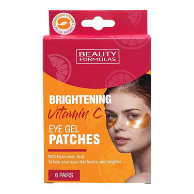 Beauty Formulas Brightening Vitamin C Eye Gel Patches - 6 Pairs
