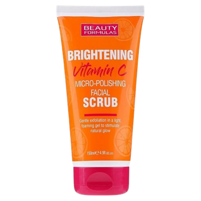 Beauty Formulas Brightening Vitamin C Micro-Polishing Facial Scrub - 150 ml