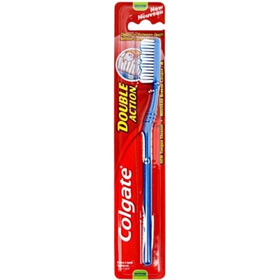Colgate Double Action Toothbrush Medium - Blue