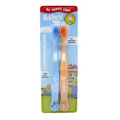 Bluey Super Soft Duo Toothbrush - 2 pcs