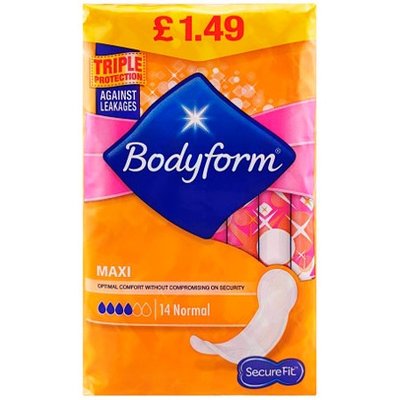 Bodyform Maxi Normal - 14 pcs