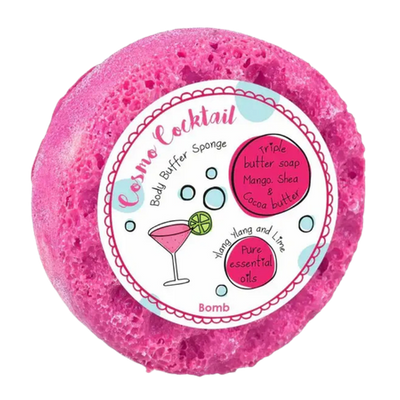 Bomb Cosmetics Cosmo Cocktail Body Buffer Soap Sponge