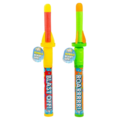 Bubble Tastic Blast Off Rocket Assorted – 1 pc