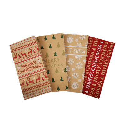 North Pole Christmas cards - 4 pcs