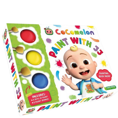 CoComelon Paint with JJ Colouring Set