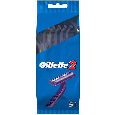 Gillette 2 Disposable Scrapers - 5 pcs