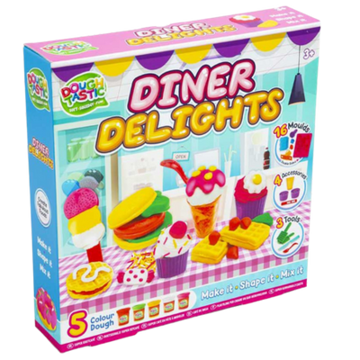 Dough Tastic Glow-in-the-Dark Dough – 3 pcs