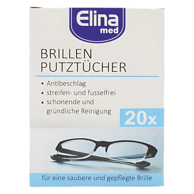 Elina Med Glasses Cloths - 20 pcs