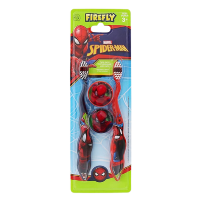 Firefly Spiderman Twin Pack Toothbrush Kids