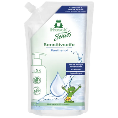 Frosch Senses Sensitive Panthenol Hand Soap Refill Pack – 500 ml