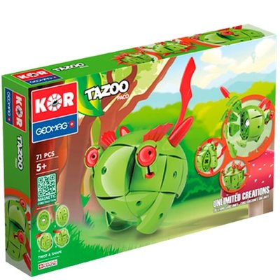 Geomag KOR Tazoo Paco Building Set - 71 pieces