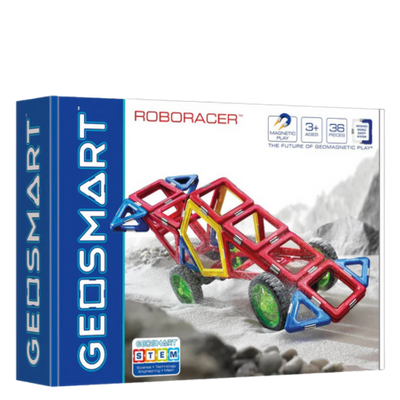GeoSmart RoboRacer Magnetic Construction Set - 36 Pcs