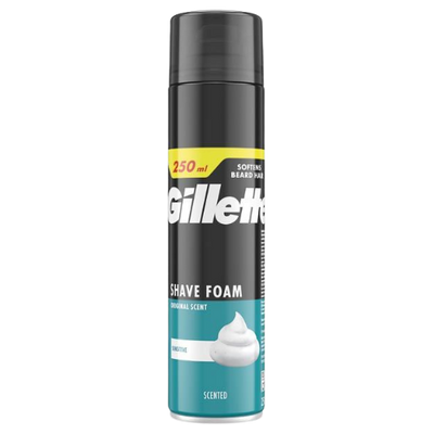 Gillette Classic Sensitive Skin Men's Shaving Foam - 250 ml