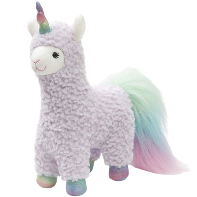 Gund Sugar Plum Llamacorn Teddy Bear