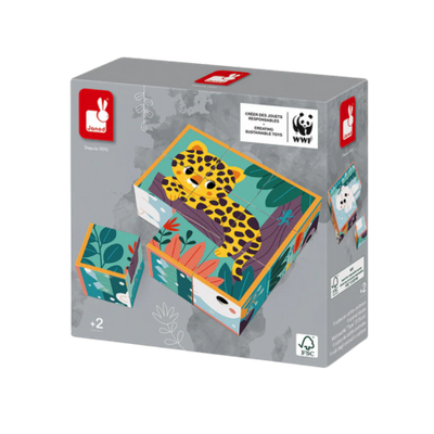 Janod WWF Animal Puzzle - 9 Pieces