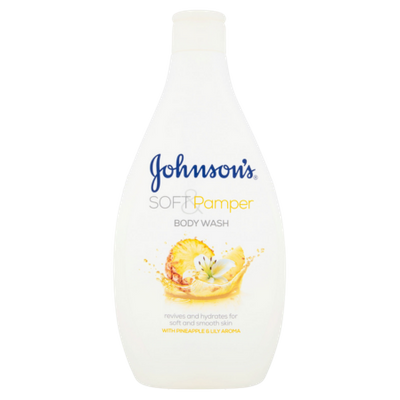 Johnson's Soft Pamper Body Wash - 400 ml