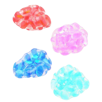 Johntoy Squishy Squeeze Bubble Ball Assorted