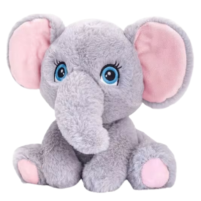 Keel Toys Keeleco Elephant Soft Plush Toy – 16 cm