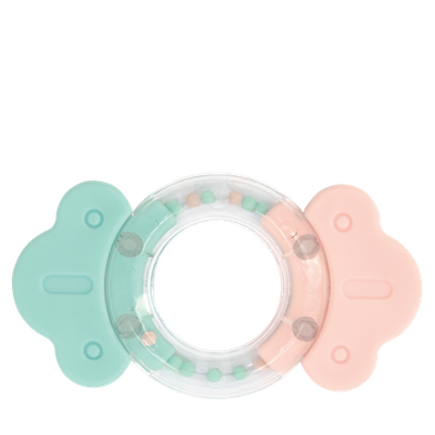 Kikka Boo Bonbon Rattle & Teether - Pink