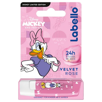 Labello Disney Daisy Duck Velvet Rose Lip Balm - 4.8 g