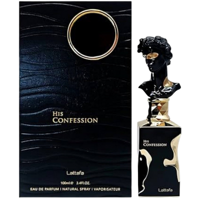 Lattafa His Confession Eau De Parfum For Men - 100ml