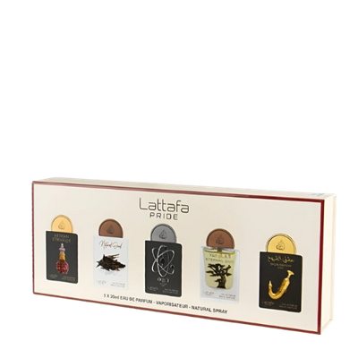 Lattafa Pride Eau De Parfum Discovery Mini Gift Set - 5 x 20 ml