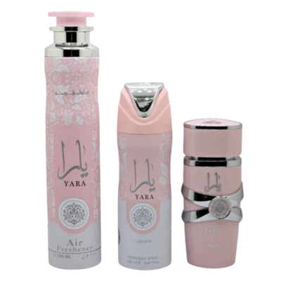 Lattafa Yara 3-Piece Fragrance Gift Set