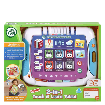 LeapFrog 2-in-1 Touch & Learn Tablet