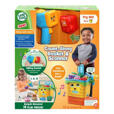 LeapFrog Count-Along Basket & Scanner Learning Toy