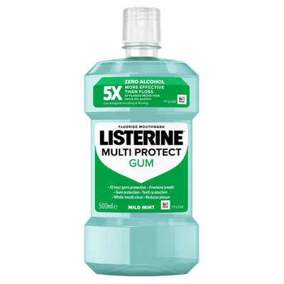 Listerine Mild Mint Multi Protect Pro Gum Mouthwash - 500 ml