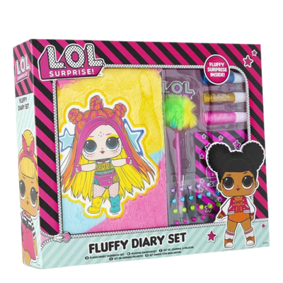 L.O.L. Surprise! DYO Fluffy Diary Set with Pens & Stickers