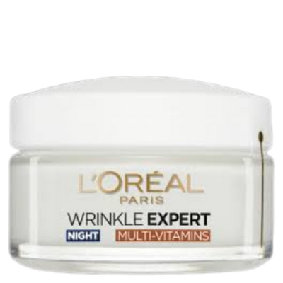 L'Oréal Paris Wrinkle Expert 65+ Anti-Wrinkle Fortifying Night Cream with Multivitamins - 50 ml