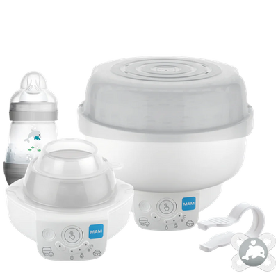 MAM Electric Steriliser & Express Bottle Warmer Set