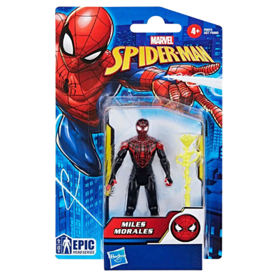Marvel Spider-Man Epic Hero Series Miles Morales Action Figure