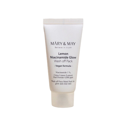 Mary & May Lemon Niacinamide Glow Wash off Pack - 30g