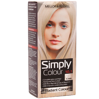 Mellor & Russell Simply Colour Hair Colour - 10.1 Extra Light Blonde