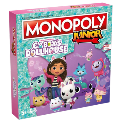Monopoly Junior Gabby’s Dollhouse Board Game