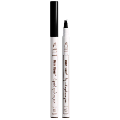 Music Flower Fine Sketch Eyebrow Pencil - 04 Black