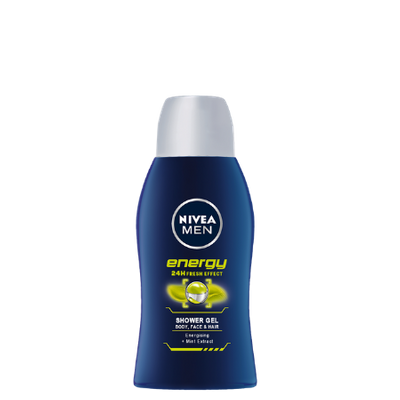 Nivea Men Energy Shower Gel Travel Bottle - 50 ml
