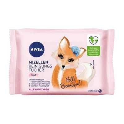 Nivea Visage Micellar Cleansing Wipes - 25 pcs