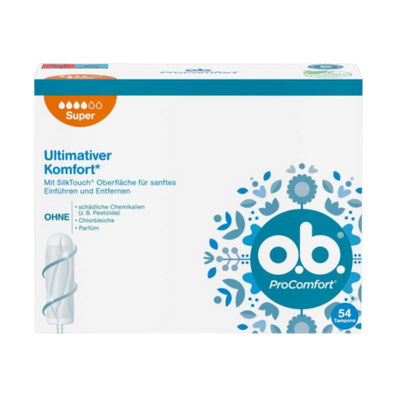 O.B. ProComfort Super Tampons - 54 pcs