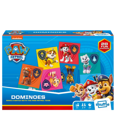 PAW Patrol Shuffle Dominoes Matching Game
