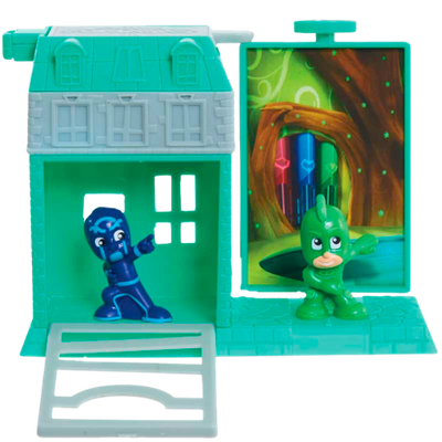 Pyjama Heroes Trap & Escape Play Set - Gekko & Night Ninja