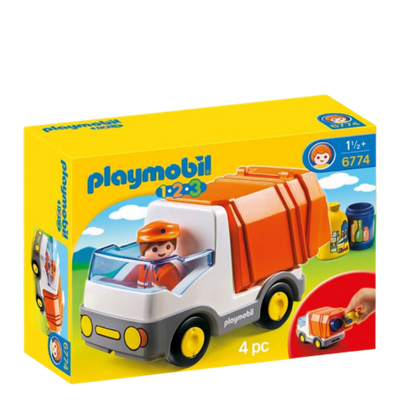 Playmobil 1.2.3 Recycling Truck