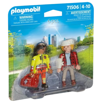 Playmobil City Life Paramedic with Patient Playset